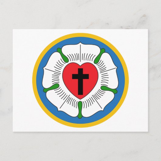 Carte Postale Luthers Rose (Devant)