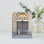 Carte Postale Lutherstadt Wittenberg Thesore Porte (Debout devant)