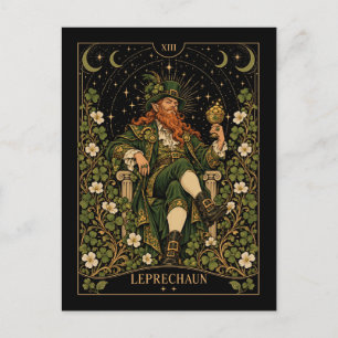 Carte Postale Lutin, Art du Tarot Starlit