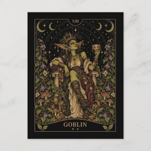 Carte Postale Lutin, Tarot Starlit Art