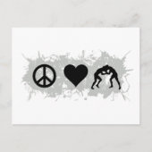 Carte Postale Lutte 1 (Devant)