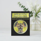 Carte Postale Lutte antiparasitaire apocalyptique (Debout devant)