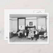 Carte Postale Lutte contre la tuberculose, années 1920 (Devant / Derrière)