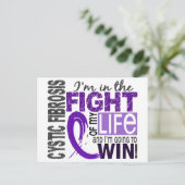 Carte Postale Lutte Contre Ma Vie Fibrose Cystique (Debout devant)