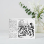 Carte Postale Lutte entre les Républicains et le Parlement (Debout devant)