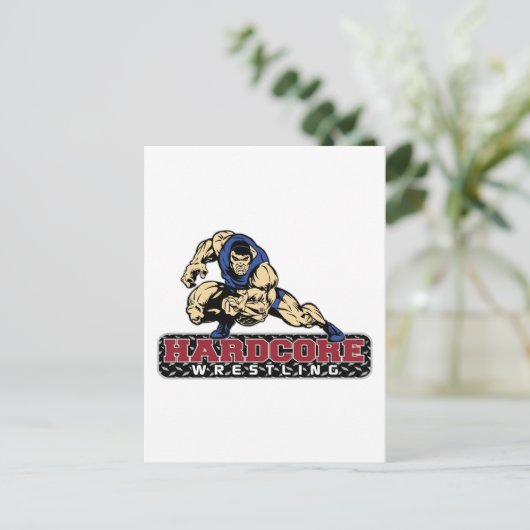Carte Postale Lutte hardcore (Debout devant)