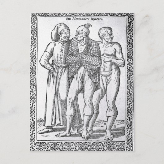 Carte Postale Lutte turque (Devant)