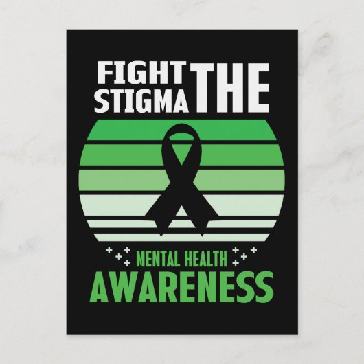 Carte Postale Lutter contre la stigmatisation Mois de sensibilis (Devant)