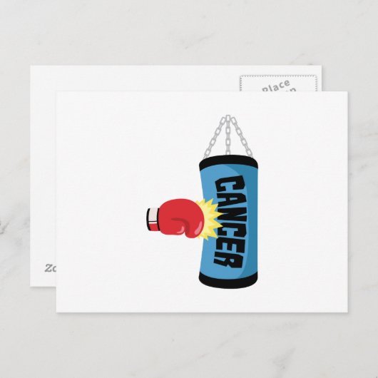 Carte Postale Lutter contre le cancer (Devant / Derrière)