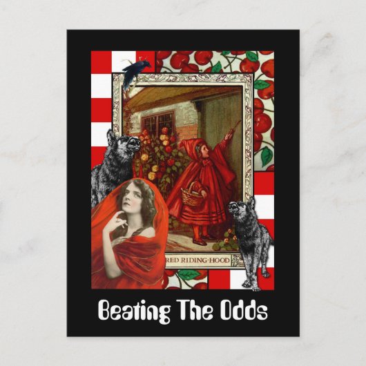 Carte Postale Lutter contre les obstacles (Devant)