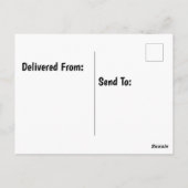 Carte Postale Lutteur de sumo en dohyo drapeau japonais (Dos)