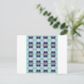 Carte Postale Luxe design aztecs, Mint edition (Debout devant)