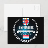 Carte Postale Luxembourg (Devant / Derrière)