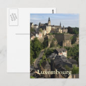 Carte Postale Luxembourg (Devant / Derrière)
