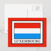 Carte Postale Luxembourg (Devant / Derrière)