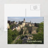 Carte Postale Luxembourg (Devant / Derrière)