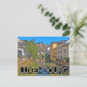 Carte Postale Luxembourg (Debout devant)