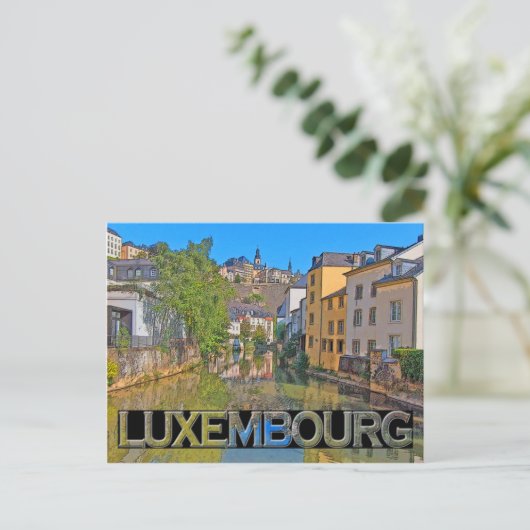 Carte Postale Luxembourg (Debout devant)