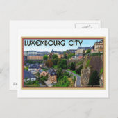 Carte Postale Luxembourg City (Devant / Derrière)