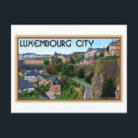 Carte Postale Luxembourg City<br><div class="desc">Luxembourg Ville, Luxembourg</div>
