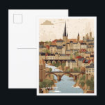 Carte Postale Luxembourg City Art Travel Place<br><div class="desc">Luxembourg City Art Travel Place</div>