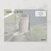 Carte postale Luxembourg City Cavernes (Dos)