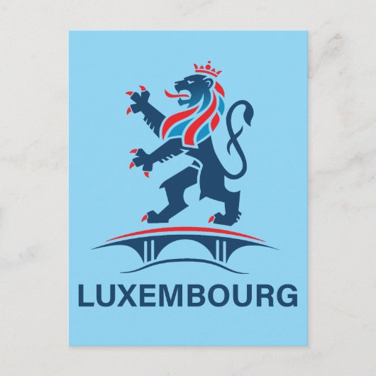 Carte Postale Luxembourg Europe (Devant)