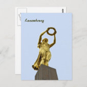 Carte Postale Luxembourg Postcard (Devant / Derrière)