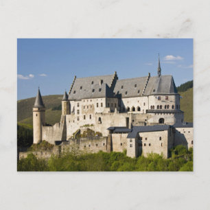 Carte Postale Luxembourg, Vianden. Vianden Chateau (b. 15th