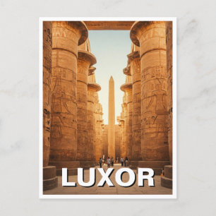 Carte Postale Luxor Egypt Karnak Temple Voyage