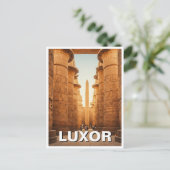 Carte Postale Luxor Egypt Karnak Temple Voyage (Debout devant)
