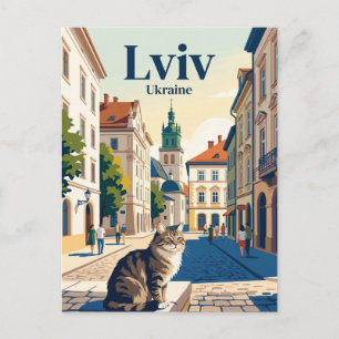 Carte Postale Lviv Ukraine
