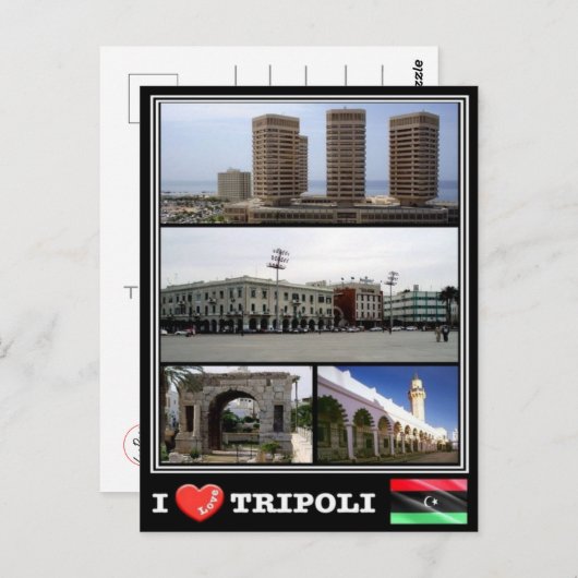 Carte Postale LY Libye - Tripoli - (Devant / Derrière)