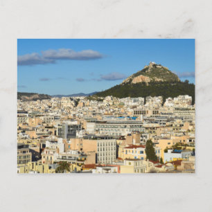 Carte postale Lycabettus Hill Athens