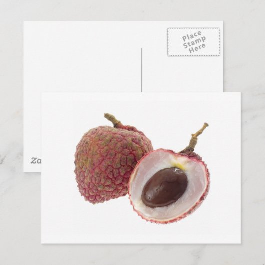 Carte Postale Lychee (Devant / Derrière)