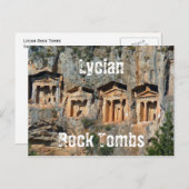 Carte postale Lycian Rock Tombs (Devant / Derrière)
