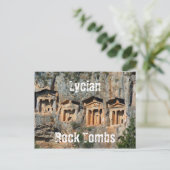 Carte postale Lycian Rock Tombs (Debout devant)