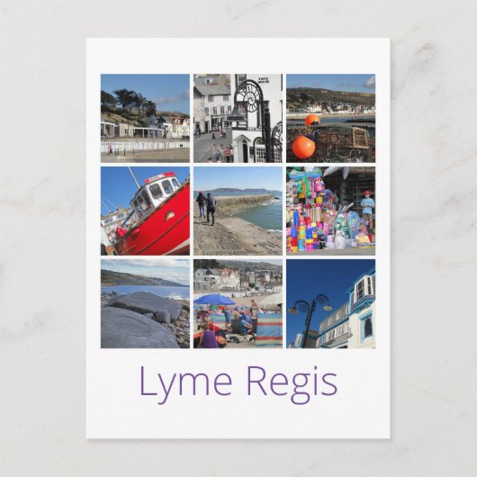 Carte Postale Lyme Regis (Devant)