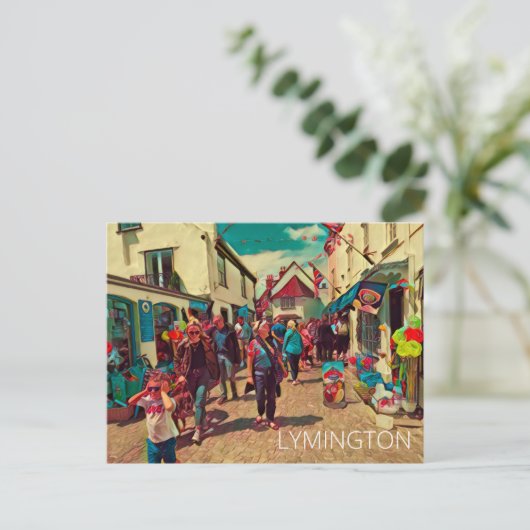 Carte Postale Lymington (Debout devant)