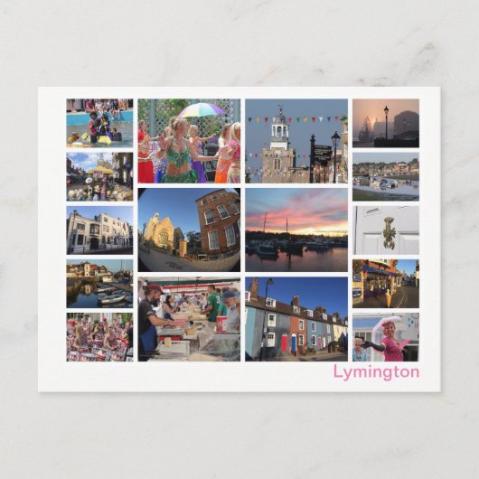 Carte Postale Lymington multi-images (Devant)