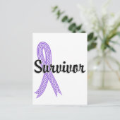 Carte Postale Lymphome du survivant 17 (Hodgkin's) (Debout devant)