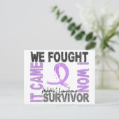 Carte Postale Lymphome du survivant 5 Hodgkin (Debout devant)