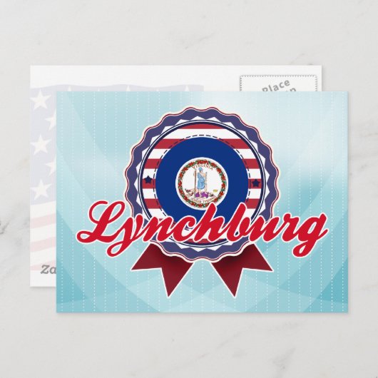 Carte Postale Lynchburg, VA (Devant / Derrière)