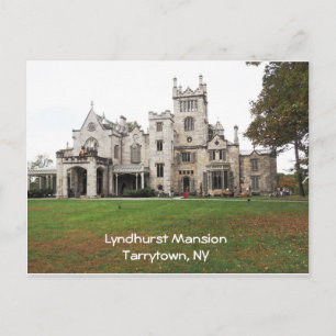 Carte Postale Lyndhurst Mansion à Tarrytown, New York