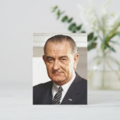 Carte Postale Lyndon B. Johnson 36 (Debout devant)
