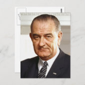Carte Postale Lyndon B. Johnson 36 (Devant / Derrière)