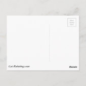 Carte Postale Lynx Point Chat siamois à Kitty Angels (Dos)