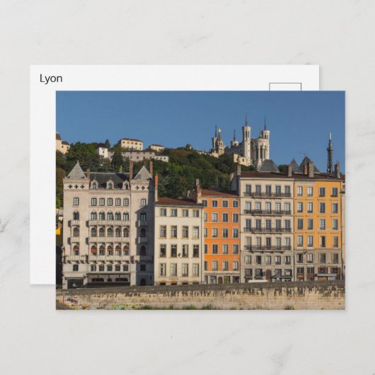 Carte Postale Lyon (Devant / Derrière)