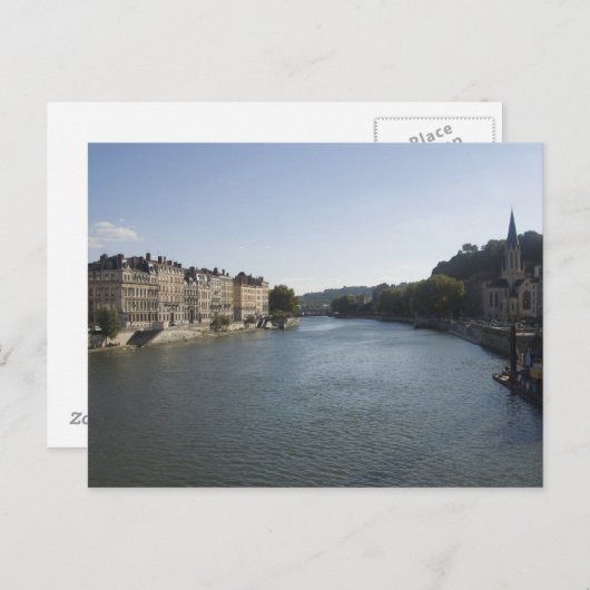 Carte Postale Lyon (Devant / Derrière)