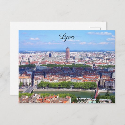 Carte Postale Lyon (Devant / Derrière)